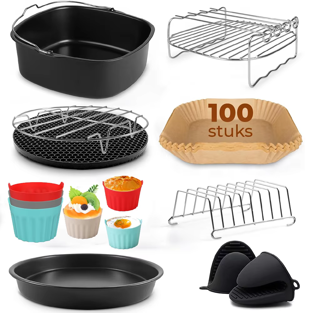 Ensemble d'accessoires pour friteuses à air XL et XXL pour Phils