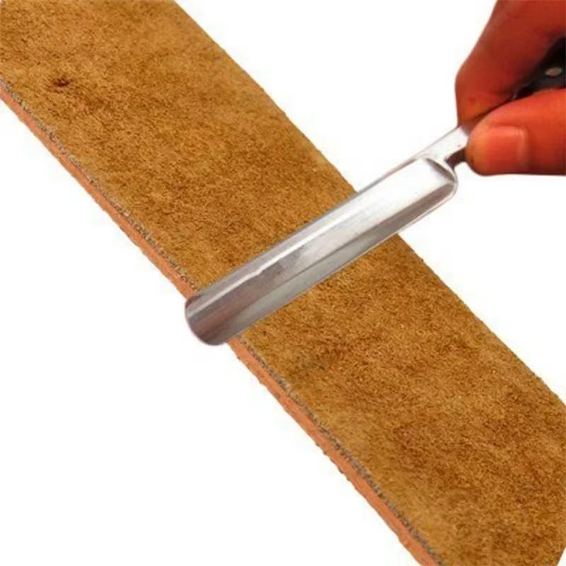 Sangle d'affûtage en cuir PU pour rasoir droit de barbier