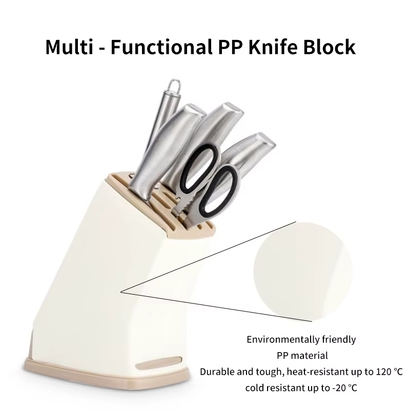 Bloc à couteaux multifonctionnel en PP