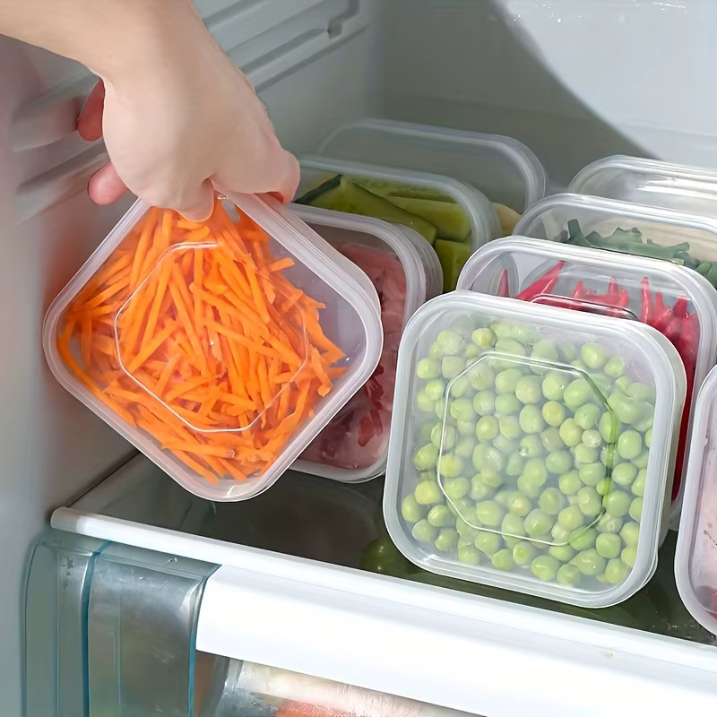 Conteneur de stockage rapide de viande et de légumes surgelés