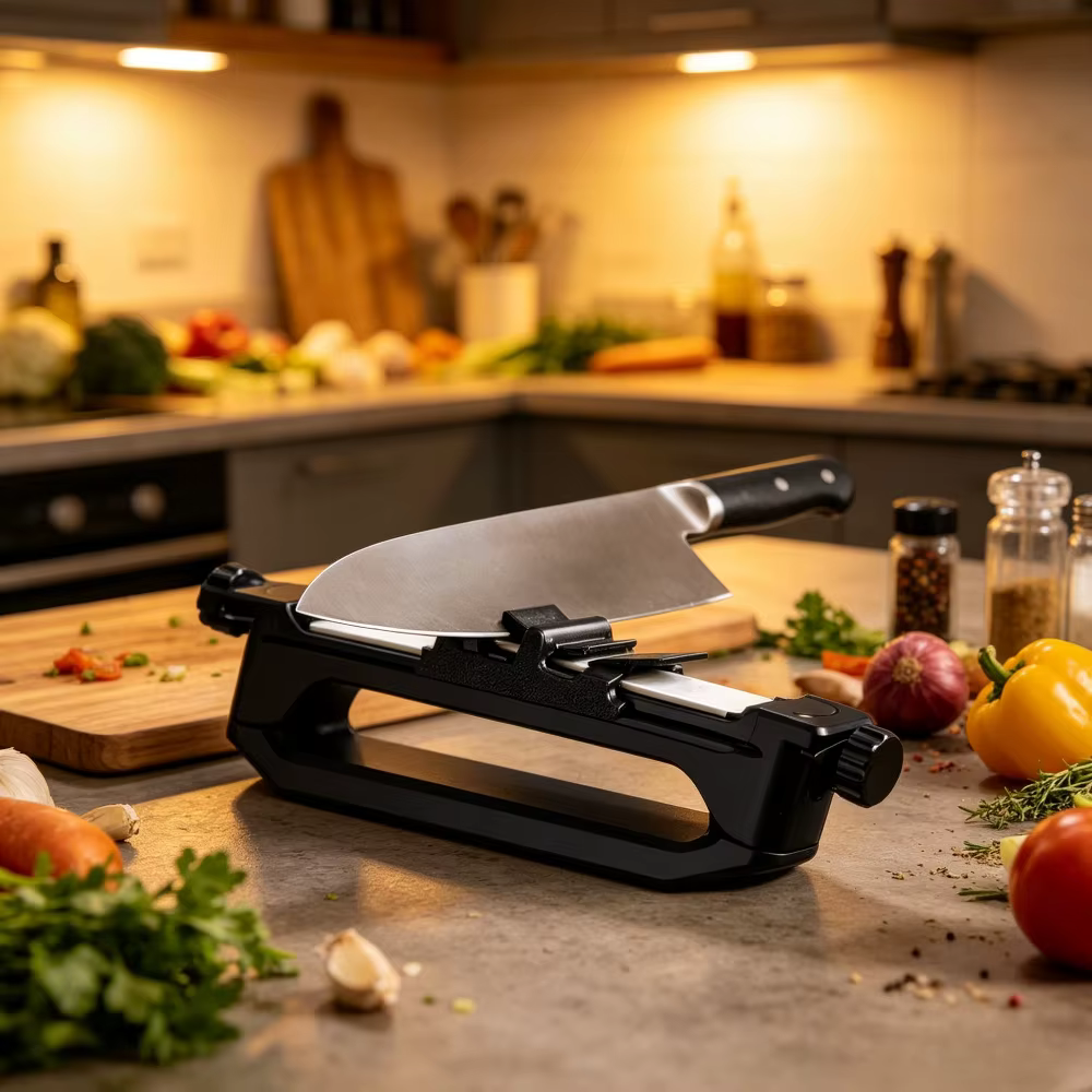 Outil d'affûtage de précision créatif et tendance pour couteaux de cuisine domestiques – Affûteur de lames efficace