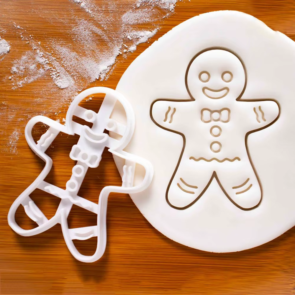 Emporte-pièce de Noël en plastique pour bricolage