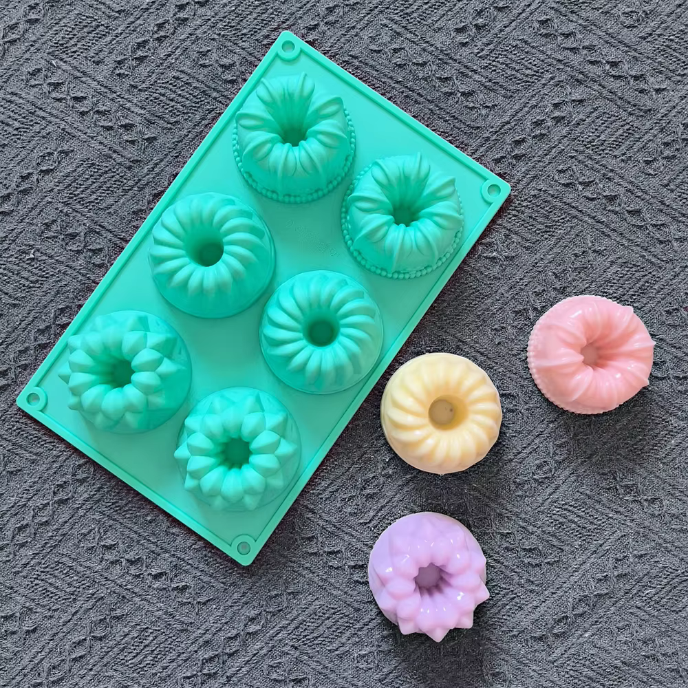Plateau de cuisson de gâteaux en silicone en forme de Savaline