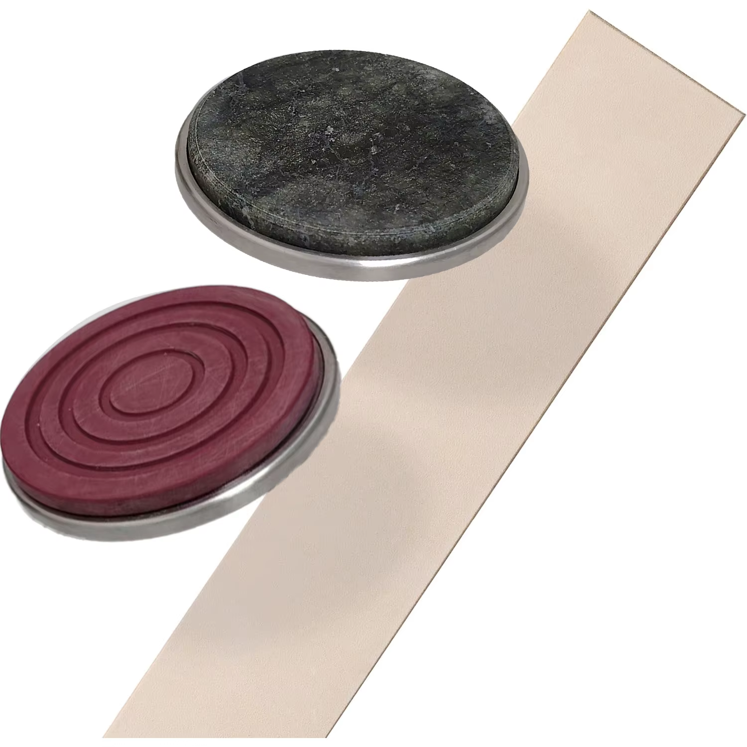 Accessoires d'affûteur de couteaux HORL : Pierres à aiguiser en corindon avec # 3000 et # Kit d'affûtage