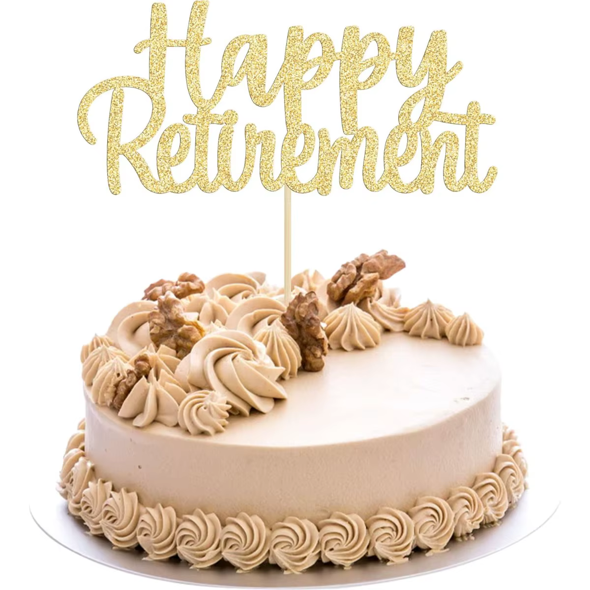 Décoration de gâteau de retraite joyeux