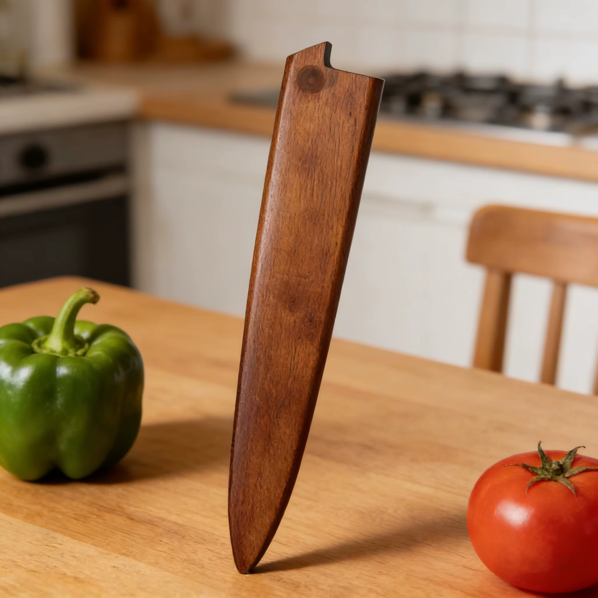 Gaine de couteau en bois