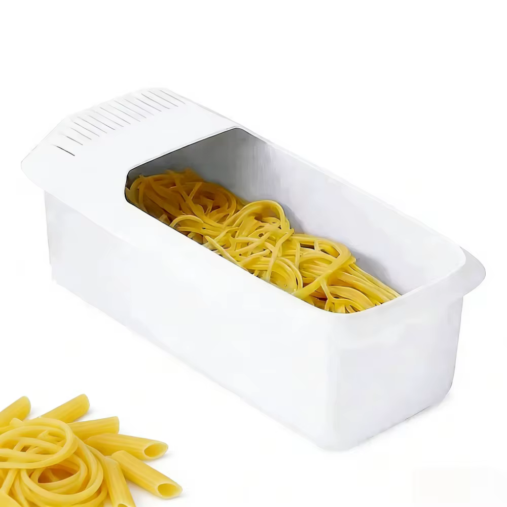 Boîte à pâtes en plastique réutilisable