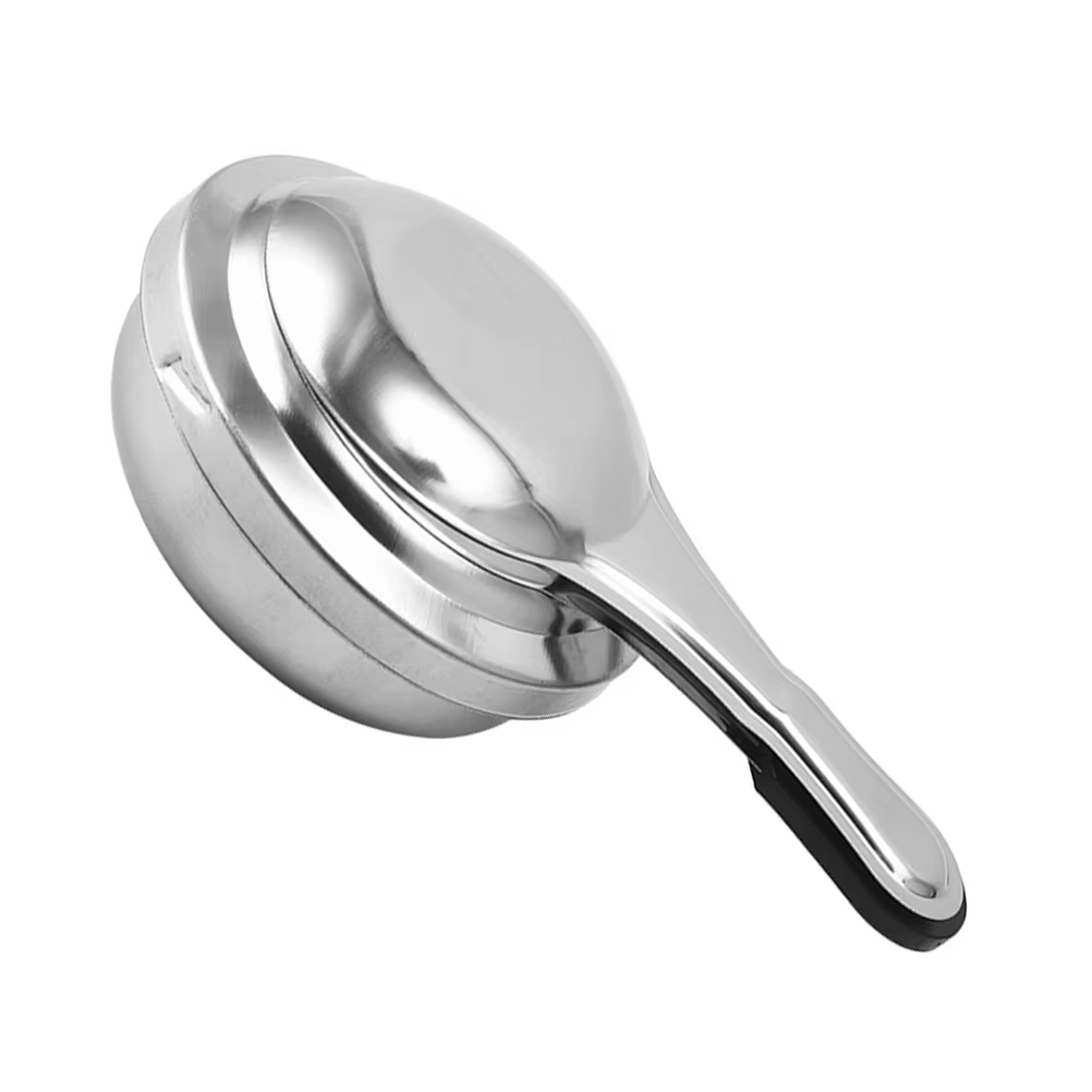 Hotpot cuisinières Mini chaleur lait chocolat poêle petit fondue plus chaud argent acier inoxydable