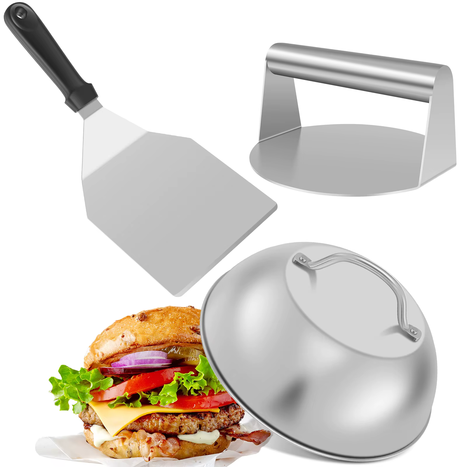 1 Kit de presse à smash burger