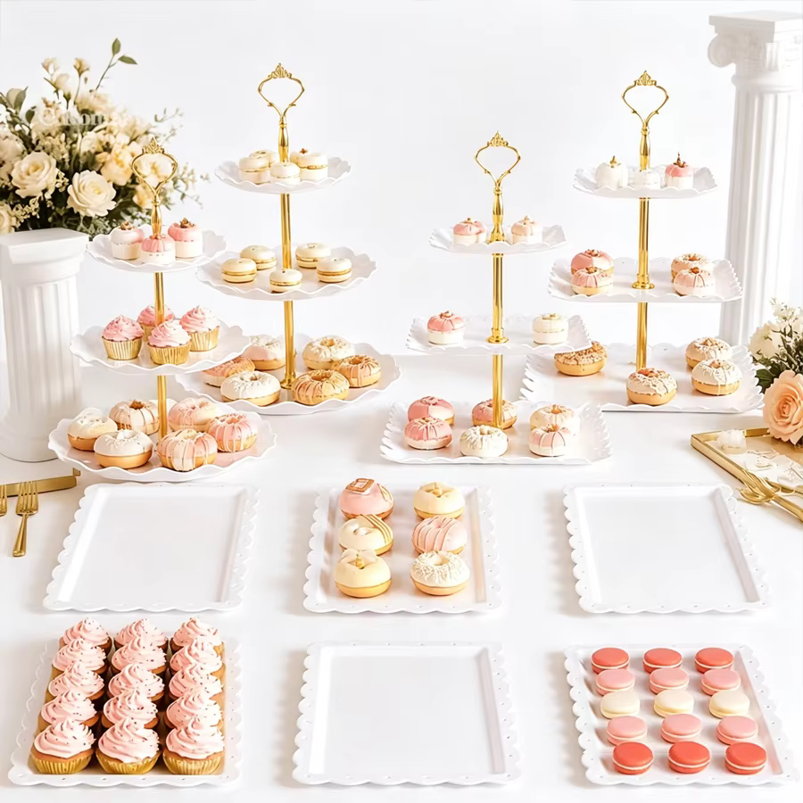 Ensemble de supports à gâteaux de qualité supérieure