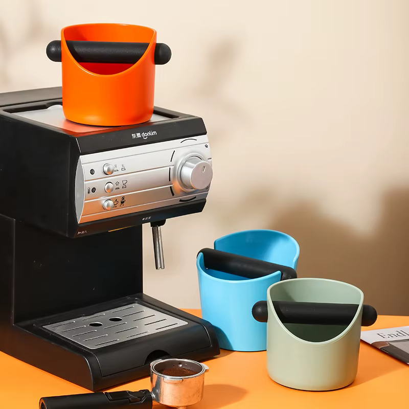 Boîte à expresso – Récipient pour marc de café Barista avec Base antidérapante