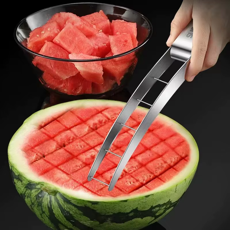 Couteau à boule de creusement de fruits en acier inoxydable