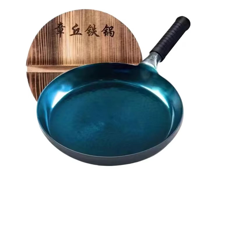 Poêle à frire en fer compatible avec induction