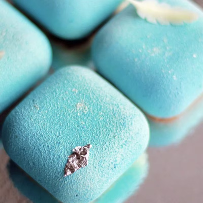Moule à gâteau en Mousse en pierre de forme carrée