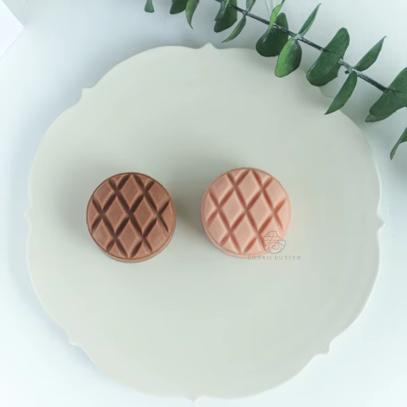 Moule à gâteau de lune en forme de diamant rond