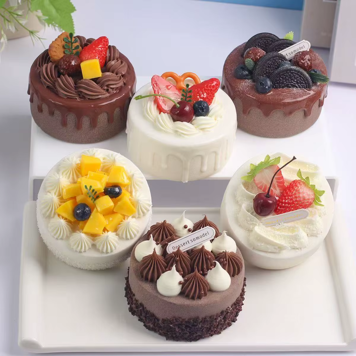 1 pièce Gâteau miniature simulé