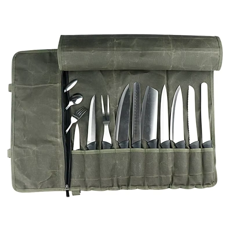 Sac à couteaux de Chef Portable en toile