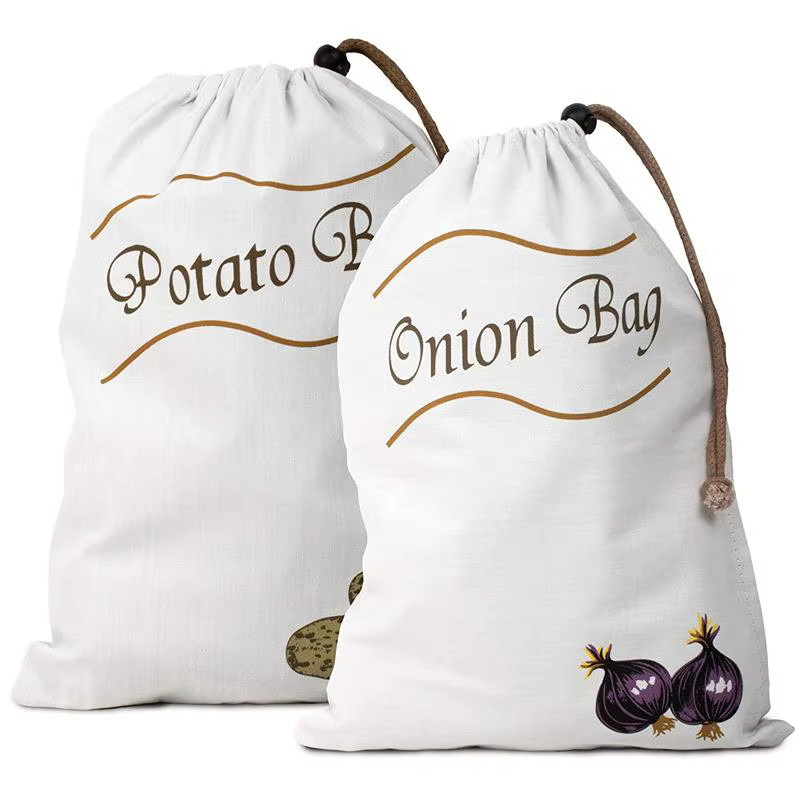 Sac de rangement pour pommes de terre et oignons