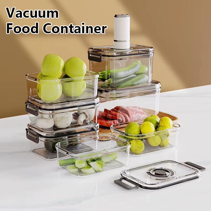 Boîte de stockage des aliments sous vide