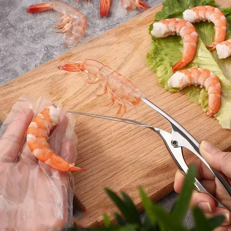 Outils pour fruits de mer en acier inoxydable