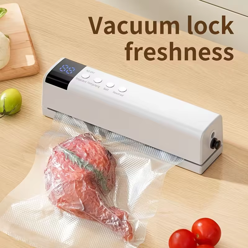 Machine de mise sous vide automatique pour aliments avec chargement USB