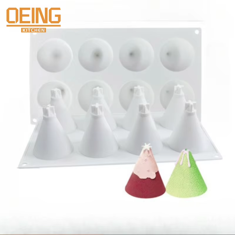 Moule à pâtisserie en Silicone en forme de cône pour arbre de noël