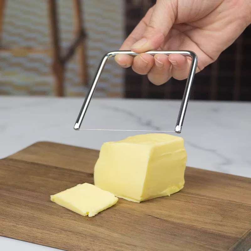 Trancheuse à fromage Foie Gras en acier inoxydable