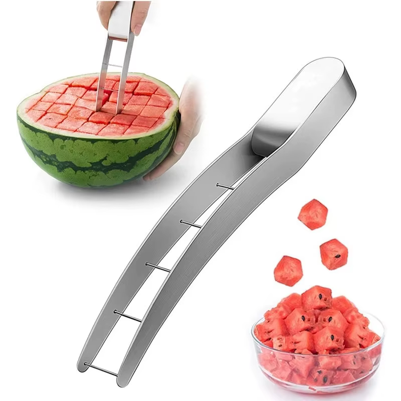 Coupe-pastèque en acier inoxydable