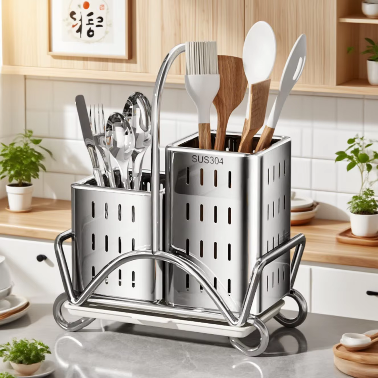 Organisateur de couverts de cuisine
