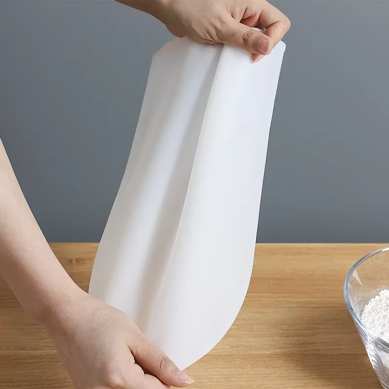 Sac de mélange de farine de cuisson antiadhésif multifonctionnel pour pain pâtisserie Pizza sac de pétrissage en