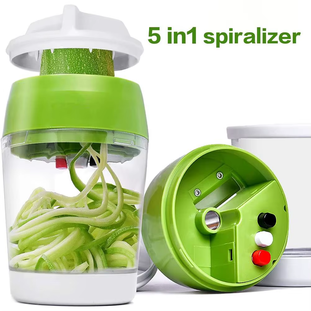 Coupe-légumes manuel en spirale