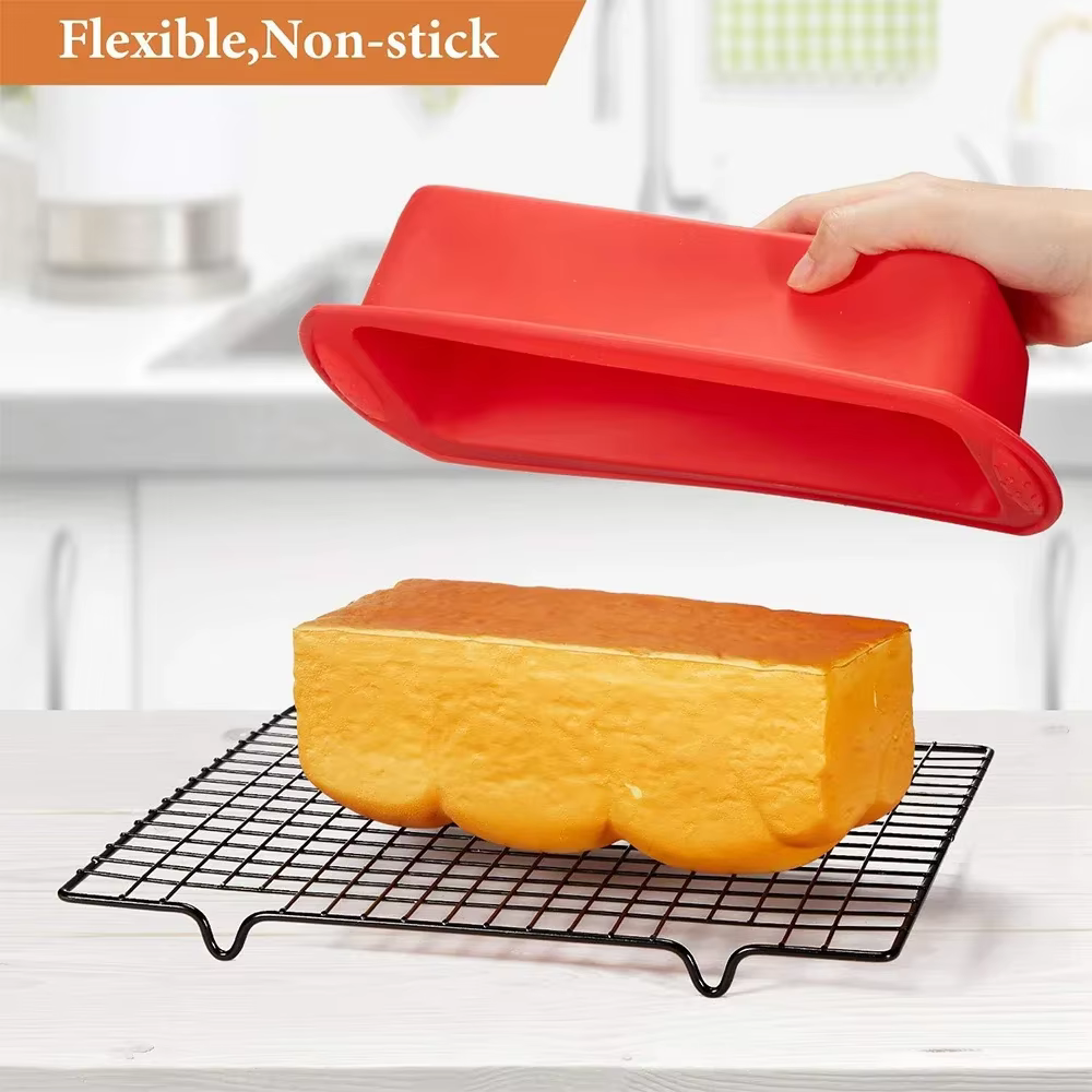 Moule à pain antiadhésif en Silicone
