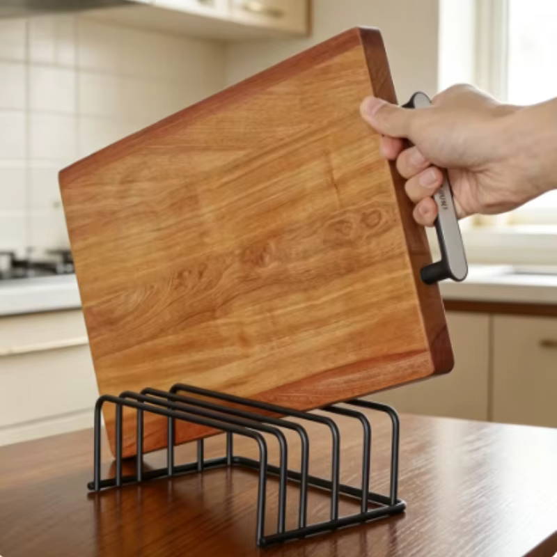 Support de rangement pour planches à découper de cuisine