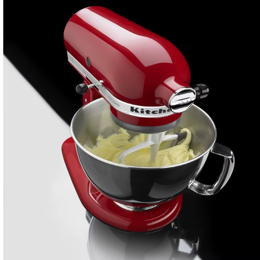Palette de mélangeur pour batteur à bord flexible KitchenAid KFE5T 4.5-5QT pour mélangeurs sur socle à tête inclinable
