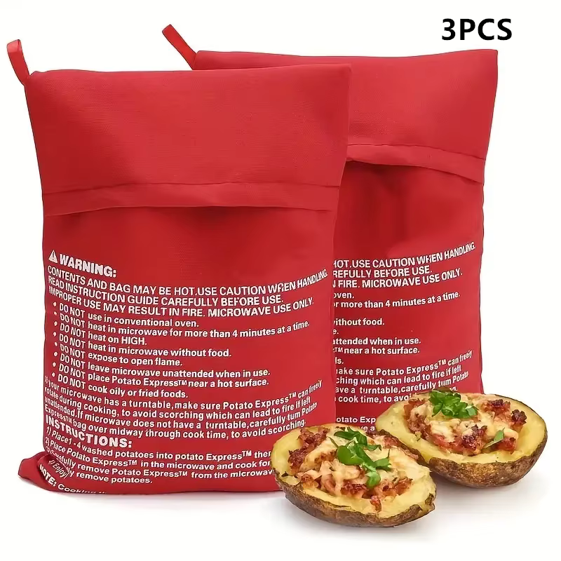 Fournitures de cuisine sac de pommes de terre micro-ondes sac
