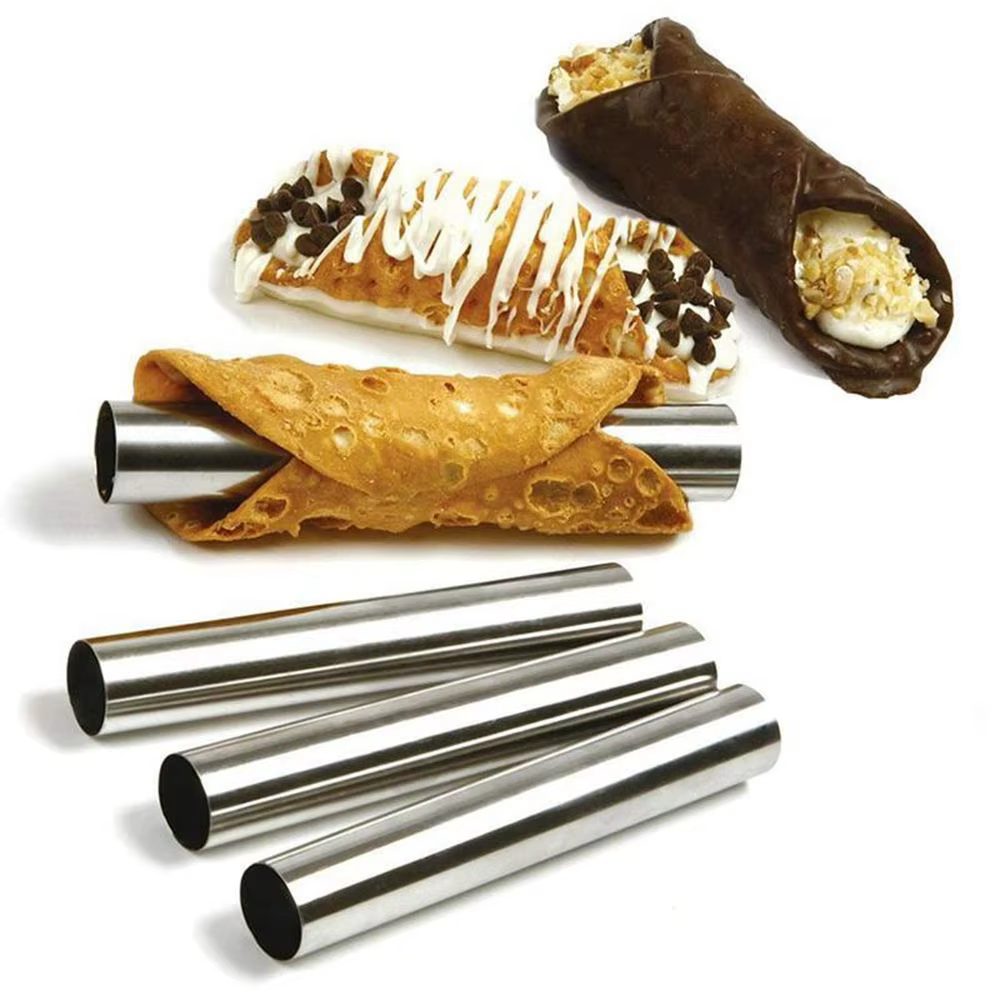Rouleau de pâtisserie en acier inoxydable