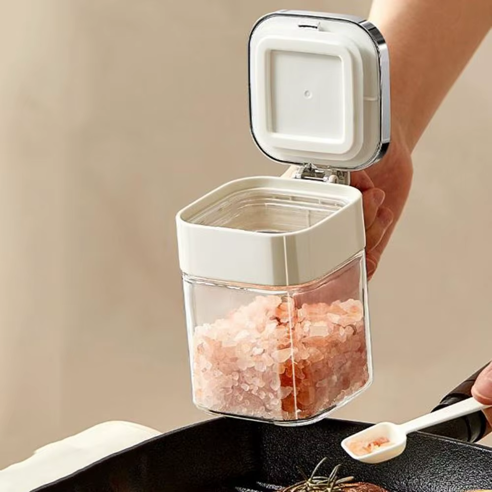 Boîte d'assaisonnement en verre Durable de 380ml