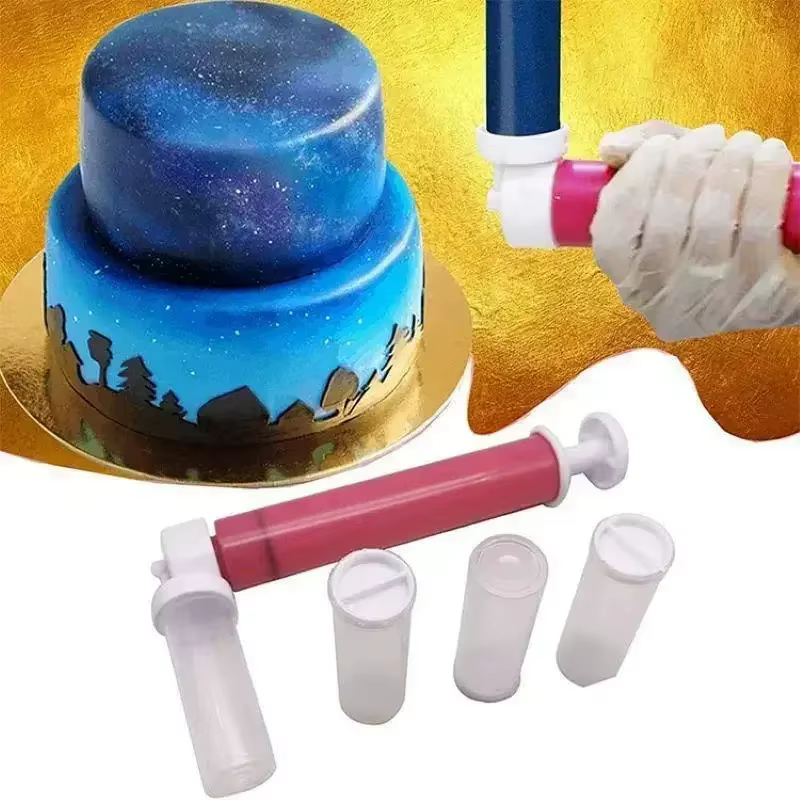 Pompe de pulvérisation de paillettes de gâteau écologique
