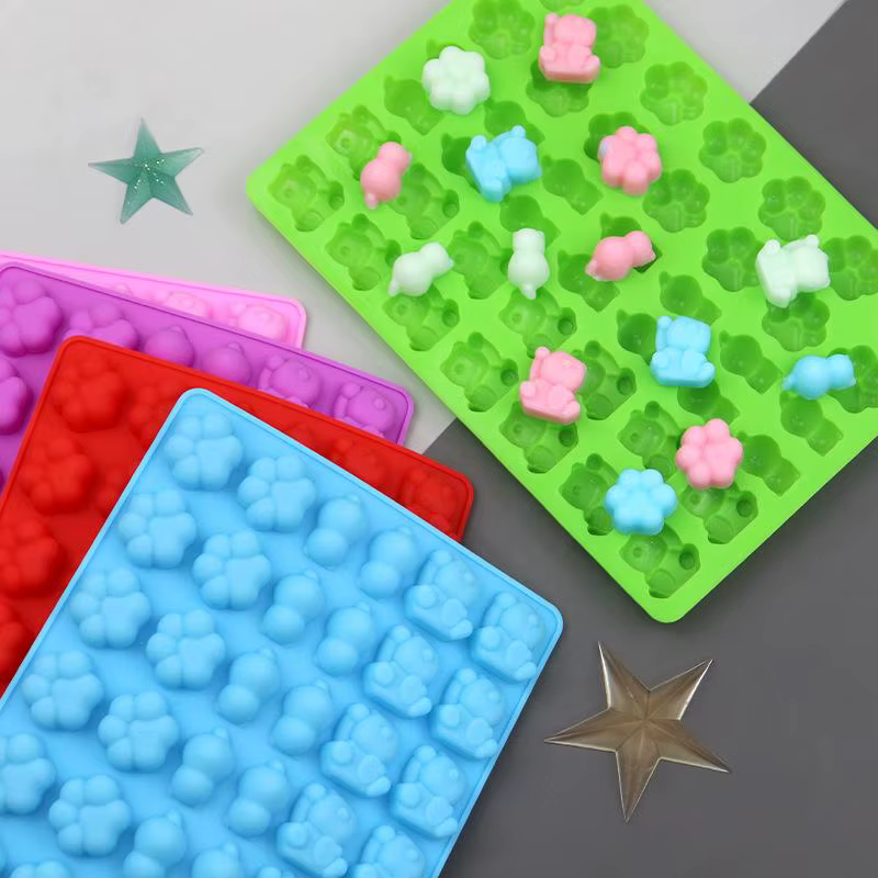 Moules en silicone pour bonbons