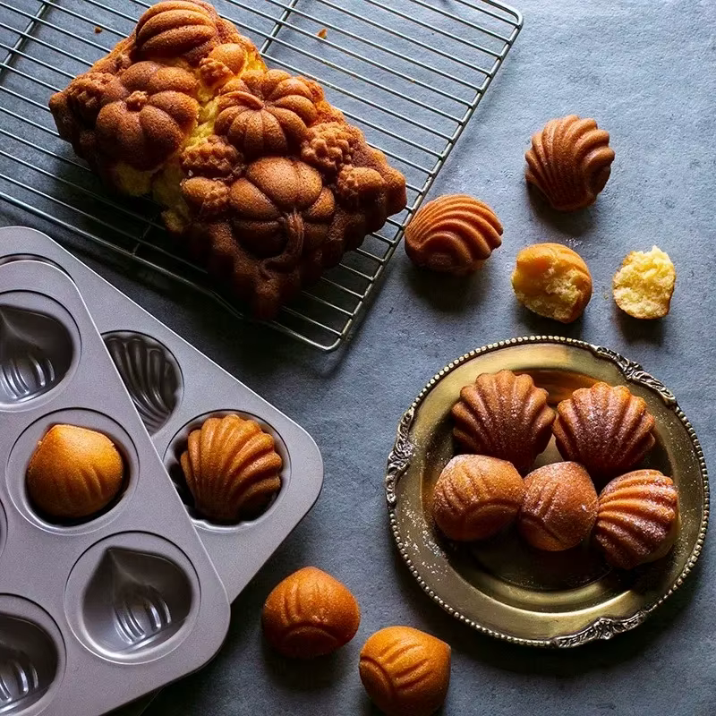 Moule à gâteau de madeleine japonaise pour la cuisson