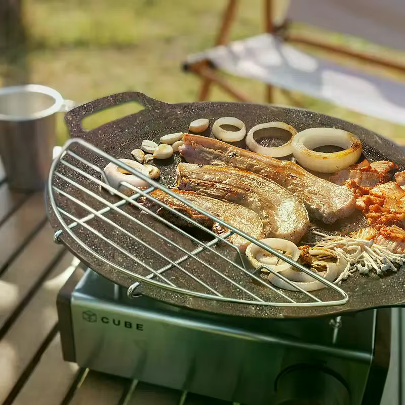 Grille de cuisson à haute température en acier inoxydable pour barbecue