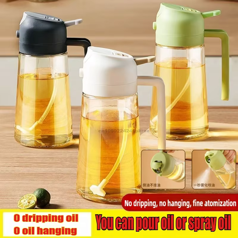 Bouteille de pulvérisation d'huile d'olive