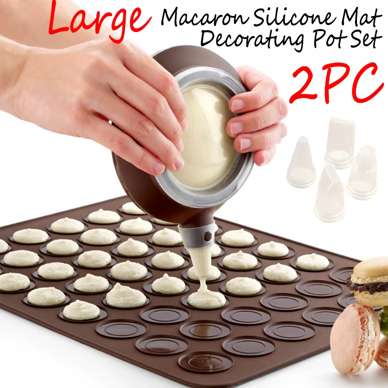 Kit de macarons, tapis en Silicone