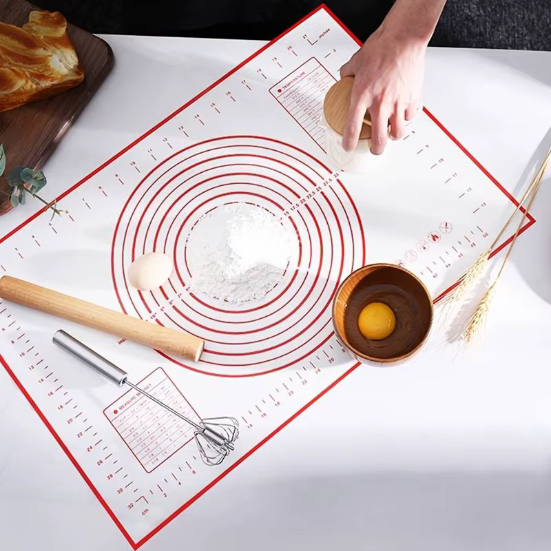 Tapis à pâtisserie en Silicone avec mesures