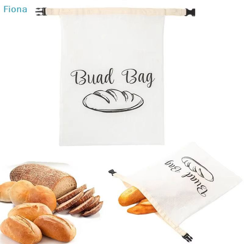 ✔ Sac à pain en cire d'abeille avec boucle à pression