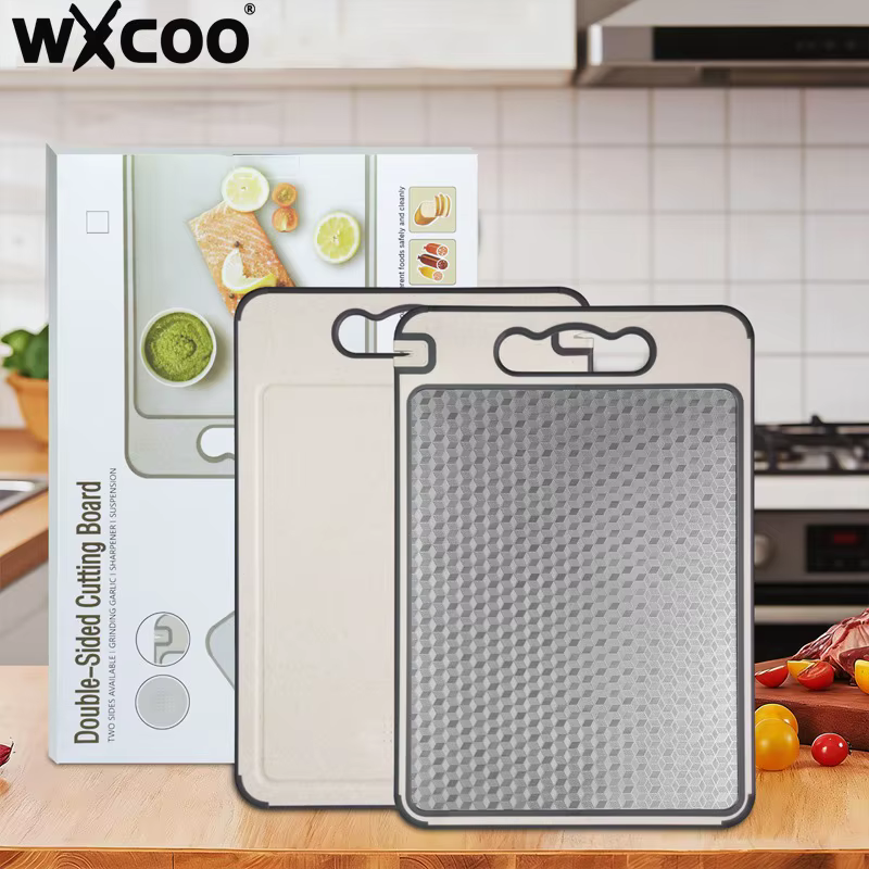 Planche à découper en acier inoxydable pour cuisine