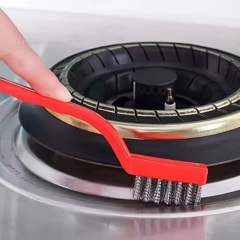 Brosse de nettoyage de cuisinière à gaz