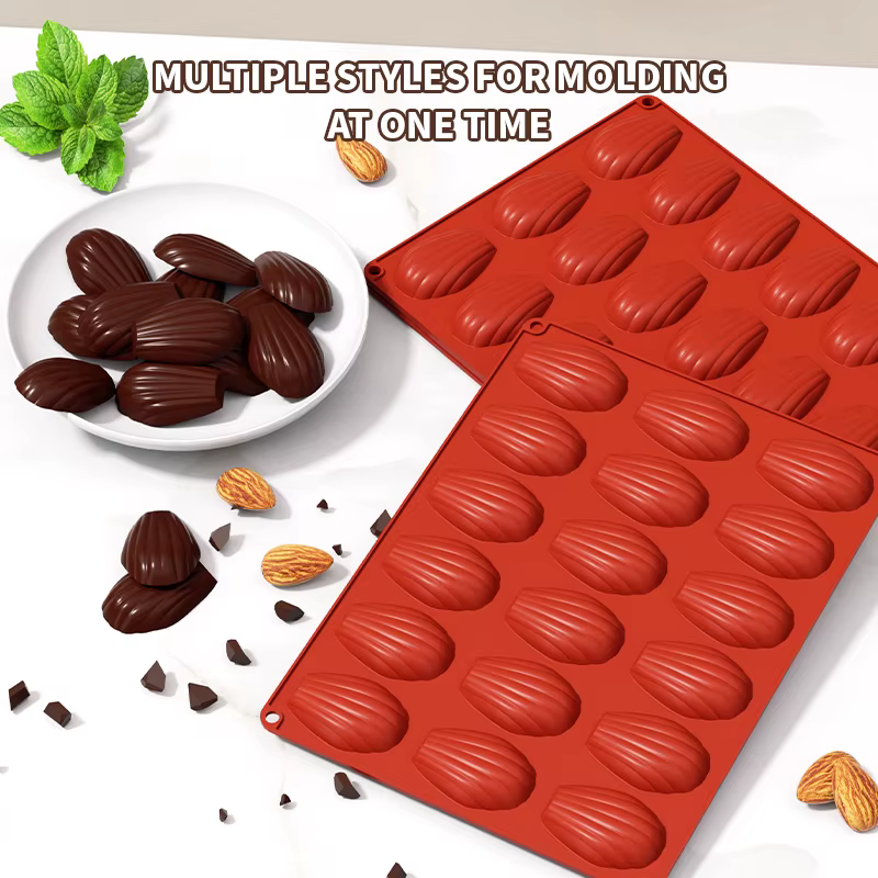 Moules à Madeleine en silicone