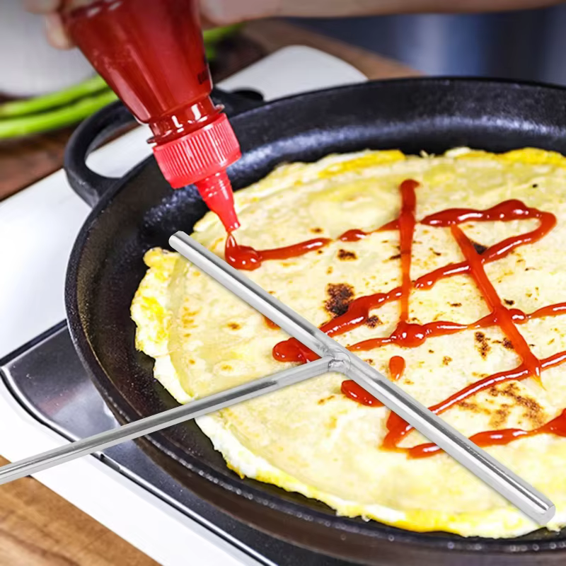 Épandeur de crêpes en acier inoxydable