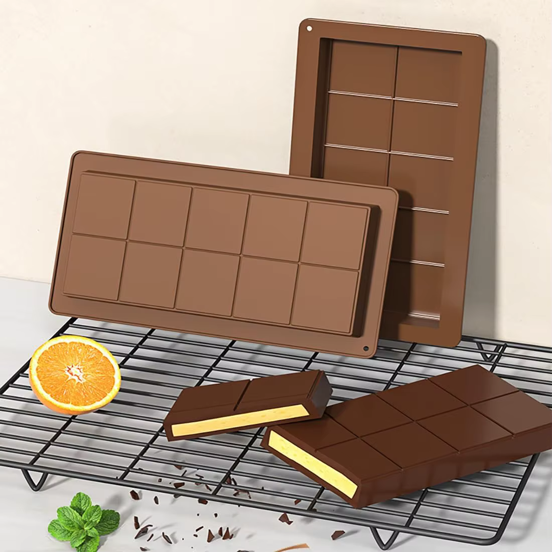 Moule en silicone pour chocolat - Forme de tablette